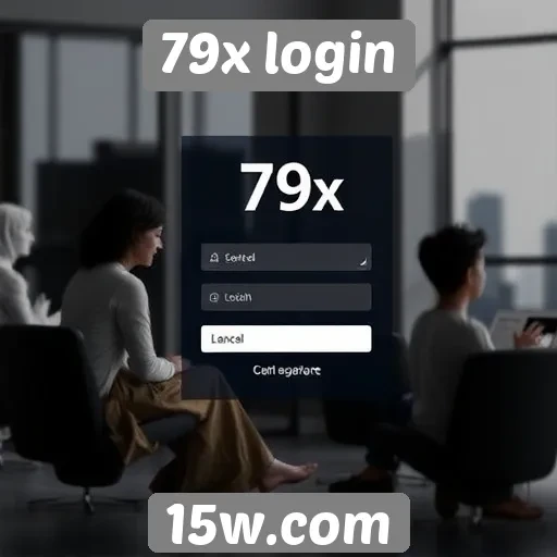 Acessibilidade do site 79x login para novos usuários