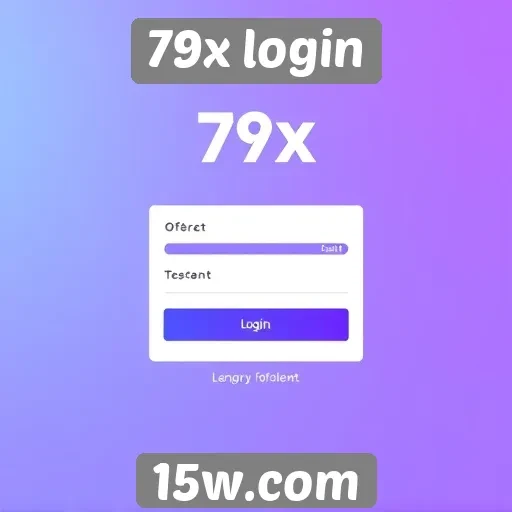 Novidades na interface do 79x login